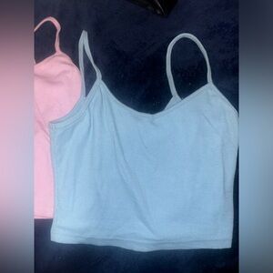 Tank crop top bundle Size small